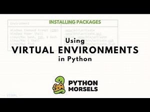 Using virtual environments in Python