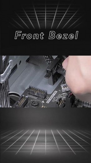 Alienware Aurora R13 R14 disassembly - Remove the front bezel - Part 3 of 4