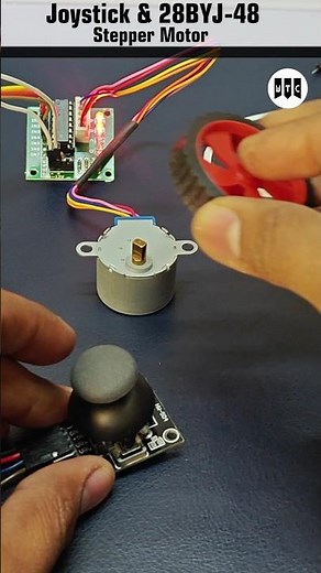 How I Control Stepper Motor with Joystick & Arduino Nano | DIY Robotics #stepper #joystick #control