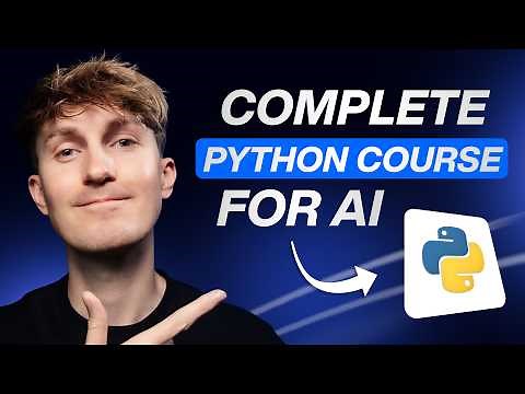 Python for AI - Full Beginner Course