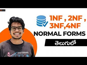 1nf | 2nf | 3nf | bcnf | DBMS in Telugu | DBMS Tutorials in Telugu