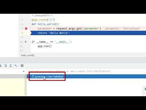 Debug Flask Web Application using PyCharm Community Edition