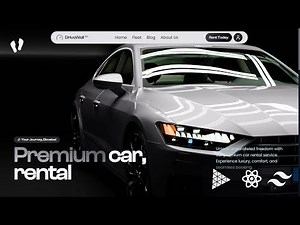 React + Tailwind CSS + Three.js: Build a Premium Car Rental Landing Page