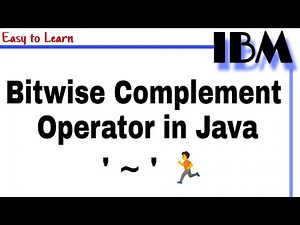 Bitwise Complement Operator Class 28 || What is use of Bitwise ~ NOT operator in Java