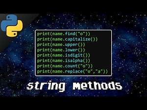 Python string methods 〰️