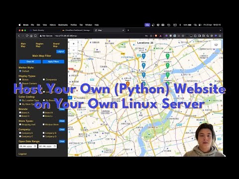 🚀 Host Your Own (Python) Web App on Your Own Linux Server | Step-by-Step Web Hosting Guide