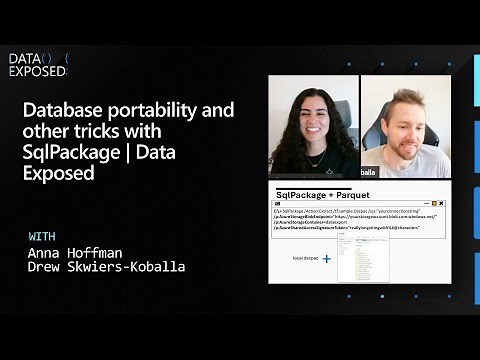 Database portability and other tricks with SqlPackage | Data Exposed