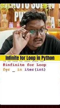Python Infinite Loop Trick 🚀 #short