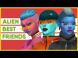 I create unique Alien best friends 👽🫶 The Sims 4