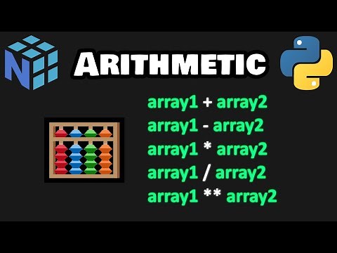 NumPy arithmetic is easy! ✖️