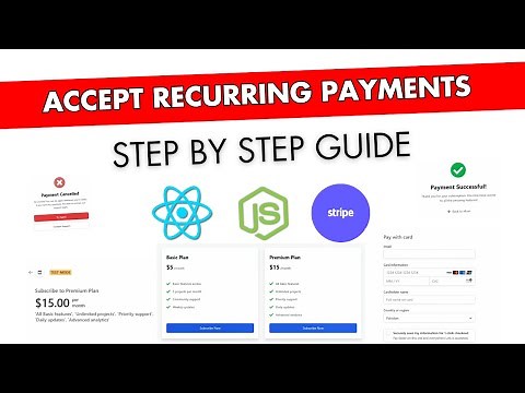 How to integrate Stripe Subscriptions in React and Node.js (Step by Step)!