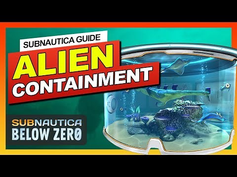 🐟 HOW TO FIND THE ALIEN CONTAINMENT BLUEPRINT / FISH TANK IN 1 MIN | Subnautica Below Zero