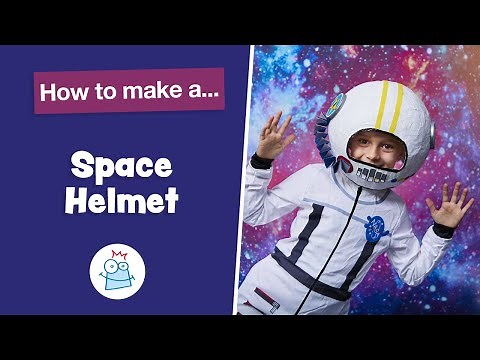 Make a DIY Space Helmet for kids | Baker Ross