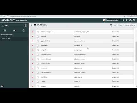 4. ServiceNow Inbound Integration - Import Set REST Web Services