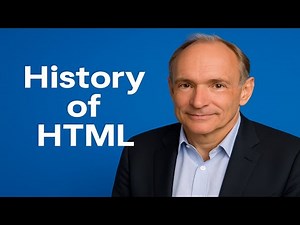 HTML Tutorial - History of HTML - HTML Evolution