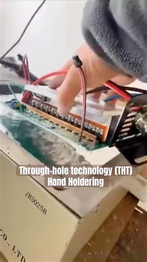 Through-hole technology (THT) Hand Soldering