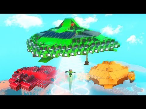 BUILDING ALIEN UFO’s CHALLENGE! (Trailmakers)