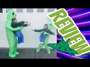 Inflatable alien costume- funny