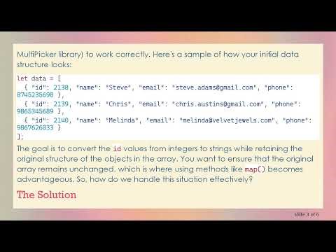 Javascript Convert Integer Property to String Property for All Objects in an Array