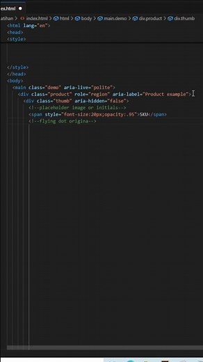 Micro CSS Add to Cart Button Animation | HTML, CSS & JavaScript Tutorial