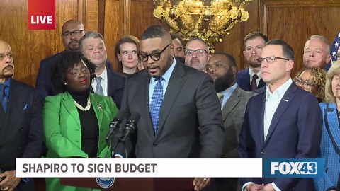Gov. Shapiro signs budget deal | Pennsylvania budget impasse at an end after four months of delay