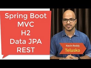 Spring Boot | Data JPA | MVC | H2 | REST Example Part 4