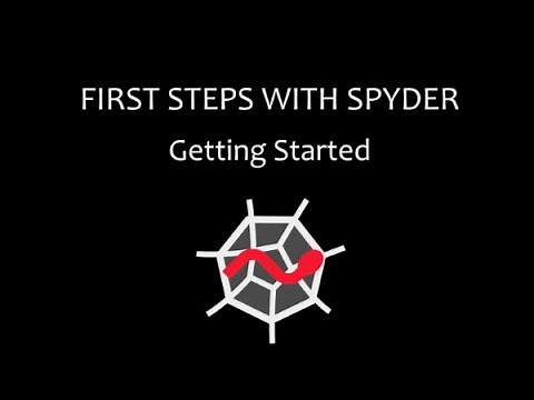 First steps with Spyder - Part 1: Getting Started
