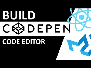 Codepen Clone | React and Material UI | React Project Series