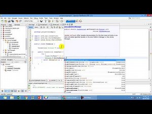 40 Connecting a Java project to a MySQL database (NetBeans)