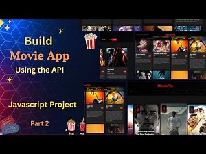 Build a Movie App with TMDB API | HTML + CSS + JavaScript (2025)