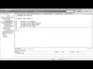Screencast #27: Map jdbc resultset to java object with RowMapper