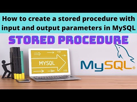 13 Create stored procedure with input and output parameters in mysql