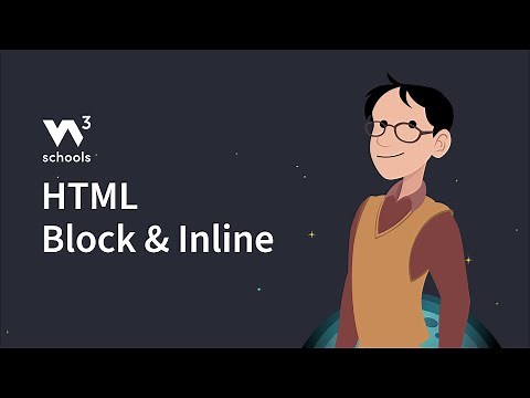 HTML - Block and Inline - W3Schools.com