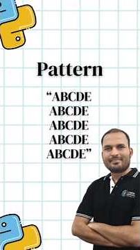 Charchter Pattern Explain In 3 Minutes By Zafar Khan Sir