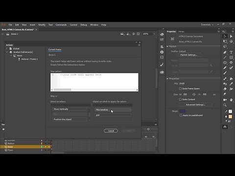 How to use ActionScript with Animate