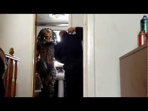 Predator Scare Prank !!