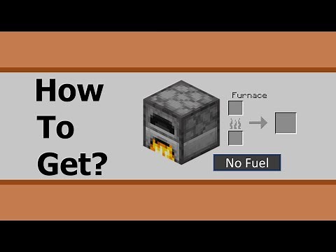 How to get a lit Furnace Block in Minecraft