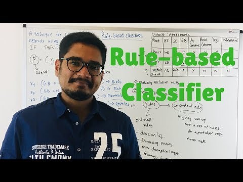 Machine Learning | Rule-based Classifier