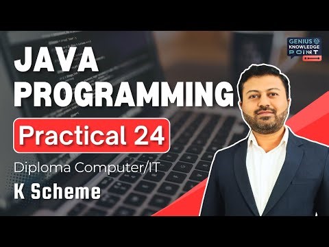 Java Networking, Understanding URL Class & Methods | Diploma Semester 4 Practical No. 24(K Scheme)