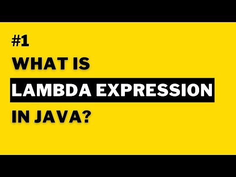 Java Lambda Expressions 1 - Understanding Lambda Expression in Java with an Example