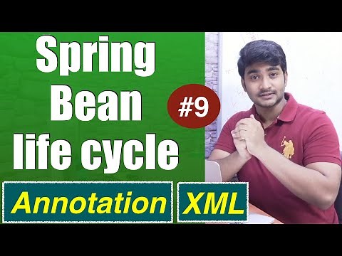 REAL-TIME: Spring Bean life cycle using @PostConstruct |@PreDestroy |init - method| destroy -method