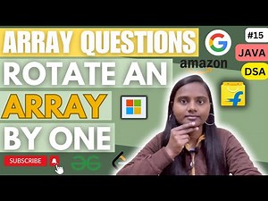 Cyclically Rotate An Array by One ✅ | Arrays 💯 | GFG | JAVA | DSA 🔥