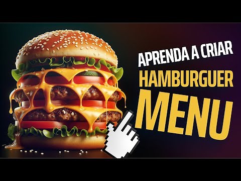 Como Criar HAMBÚRGUER MENU RESPONSIVO | HTML, CSS e JAVASCRIPT (TUTORIAL COMPLETO PASSO À PASSO)