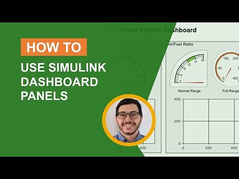 How to Use Simulink Dashboard Panels