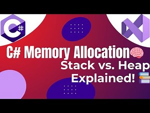 Understanding C# Memory Allocation: Stack vs. Heap Explained with Examples! 💻🧠