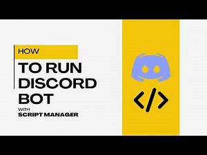 How to Run Discord Bots Easily | Manage & Automate with Script Manager