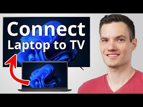 Easily Hook Up or Connect a Computer to a TV