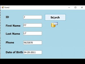 Visual basic .net: retrieve data from SQL server Database file (mdf) and display in textboxes-VB.net