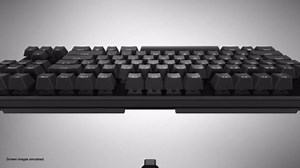 Alienware Tenkeyless Gaming Keyboard - AW420K - Dark Side of The Moon - Wired, Programmable, Cherry MX Red, USB, AlienFX RGB / 16.8 Million Colours