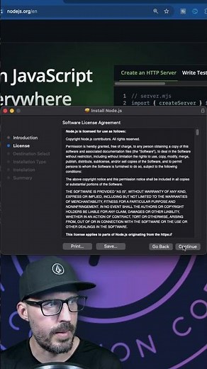 Install Node.js on Mac in 60 Seconds!